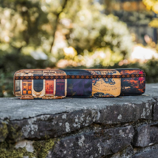Patricia Nash ORIA Zip Around Wallet - Doorways to Italy -