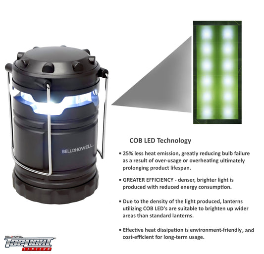 Bell + Howell 1454 Taclight Lantern Portable LED Torch (Red)