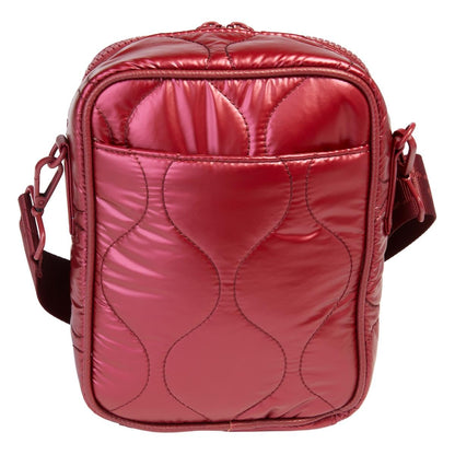 Samantha Brown To-Go Crossbody with Built-in RFID Wallet, Burgundy