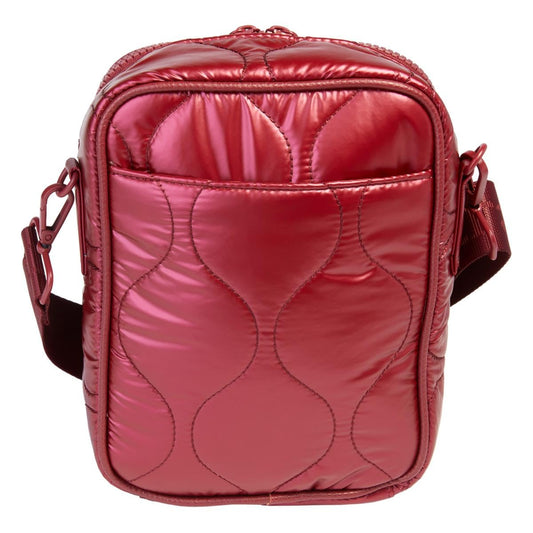 Samantha Brown To-Go Crossbody with Built-in RFID Wallet, Burgundy