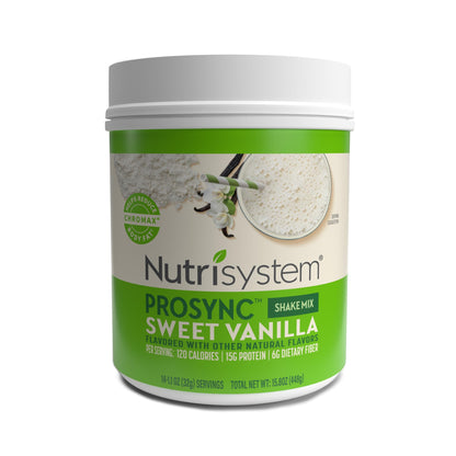 Nutrisystem ProSync Meal Replacement Protein Shake Mix - 14 Servings