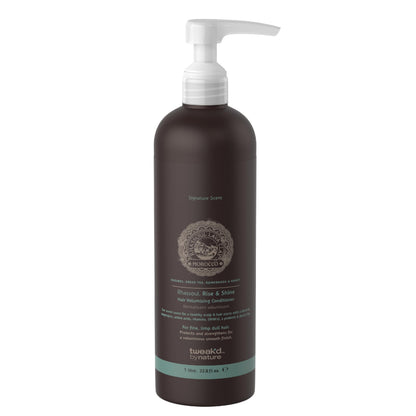 Tweak’d by Nature - Rise & Shine Volumizing and Thickening Conditioner for Fine Hair, Hydrating Hair Care for Soft, Tangle-Free Finish, Cruelty Free (33.8 ounces)