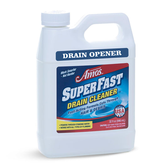 Professor Amos Superfast Drain Cleaner Clears Clogs In Minutes