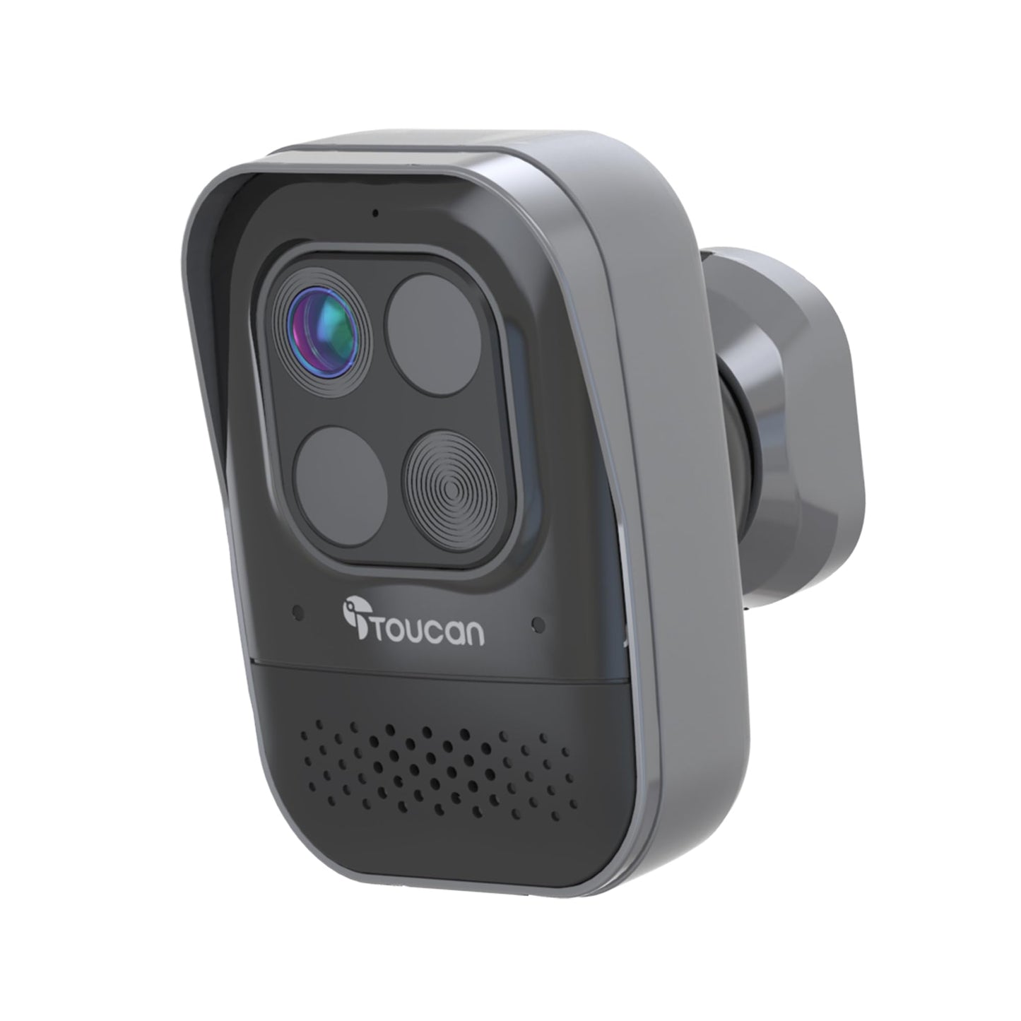 TOUCAN Wireless Outdoor Security Camera - 1080p HD, Night Vision, Motion Detection, Weatherproof, 2-Way Audio - Smart Home Surveillance System with App Control - Easy Installation 1 Pack