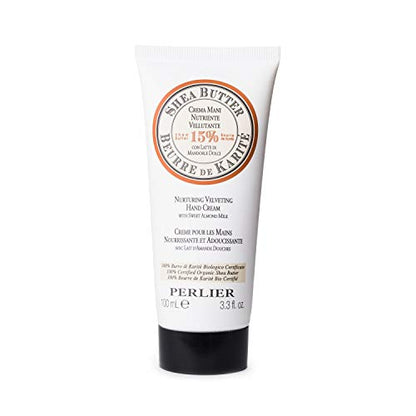 Perlier Shea Butter Sweet Almond Milk Hand Cream 3 Fl Oz