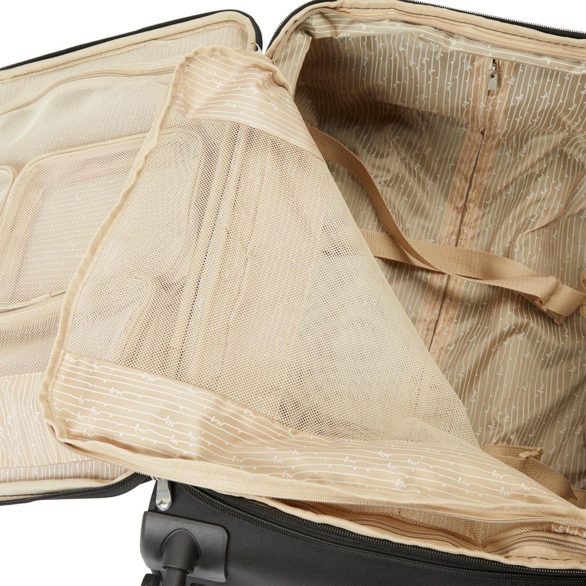 Samantha Brown 22'' Spinner with Satchel 2-Piece Set - Olive Geo Camo (792-020)