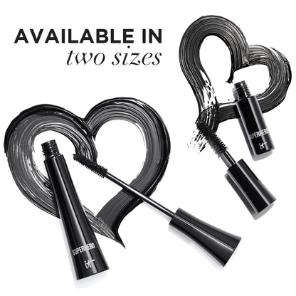 IT Cosmetics Superhero Mascara – Volumizing and Lengthening Black Mascara – Buildable Lash Volume with Collagen, Biotin & Peptides – Lifting & Curling Formula – Suitable for Sensitive Eyes