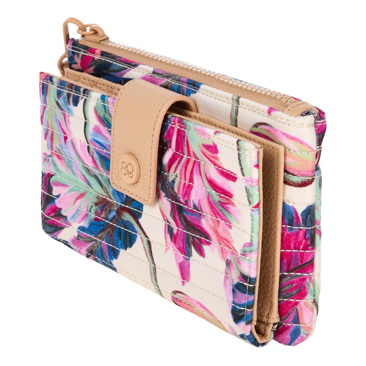 Samantha Brown To-Go RFID Quilted Travel Wallet