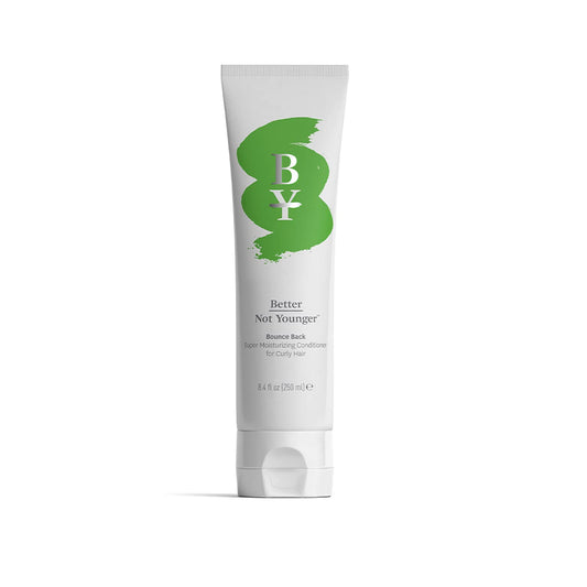 Better Not Younger Bounce Back Super Moisturizing Conditioner for Curly Hair, 8.4 Oz.
