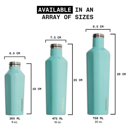 Corkcicle Classic Canteen Insulated Tumbler 16 oz and 25 oz