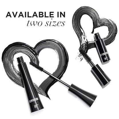 IT Cosmetics Superhero Mascara – Volumizing and Lengthening Black Mascara – Buildable Lash Volume with Collagen, Biotin & Peptides – Lifting & Curling Formula – Suitable for Sensitive Eyes