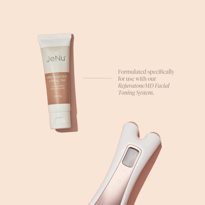 Trophy Skin Microcurrent Lifting Gel - Microcurrent Gel Made with Hyaluronic Acid for RejuvatoneMD Facial Toning System - Instant Face Lift Skin Treatment - 2 fl oz