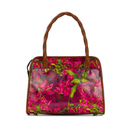 Bougainvilleas Along The Coast Paris Satchel