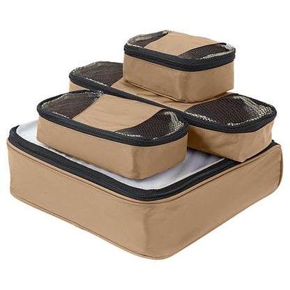 Samantha Brown 4-piece Slim Line Packing Cubes Set