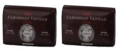 Perlier Caribbean Vanilla Original Vanilla Scented Soap 4.4oz, Pack of 2