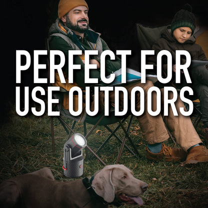 Bell+ Howell Bionic LED Work Light with Stand, Super Bright Rechargeable Portable LED Work Light, 1000 Lumen Camping Light, 50,000+ Hr. Lifespan