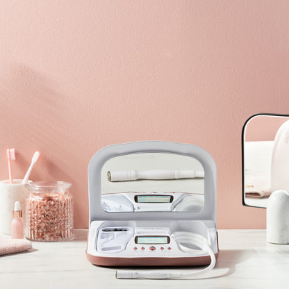 Trophy Skin MicrodermMD - At Home Microdermabrasion Kit - Anti Aging and Acne Treatment - Contains Real Diamond and Pore Extractor Tips to Rejuvenate Skin and Reduce Acne Scars