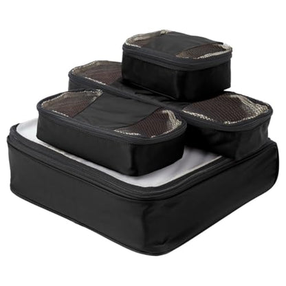 Samantha Brown 4-piece Slim Line Packing Cubes Set