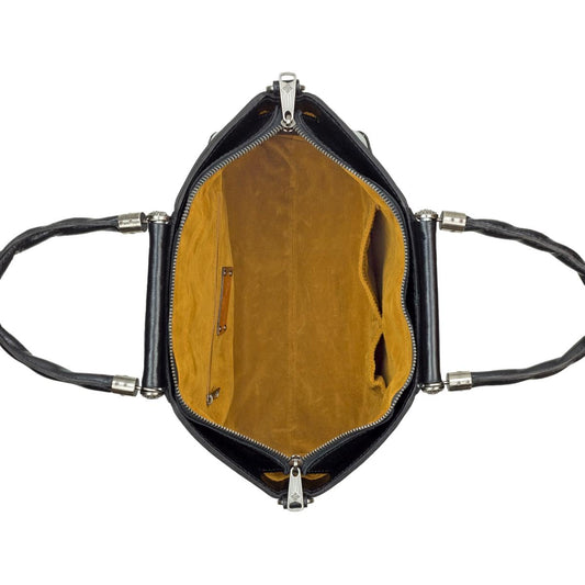 Patricia Nash Sloan Top Handle Satchel - Formal Gray -