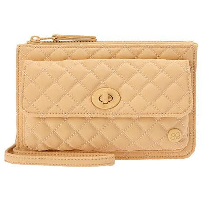 Samantha Brown To-Go RFID Quilted Crossbody Wallet