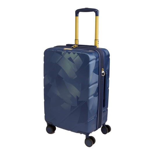 Samantha Brown 22" Hardside Carry-On, Metallic Blue