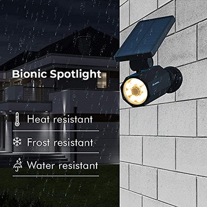 Bell+Howell Bionic Spotlight Solar Spot 25 Feet Motion Sensor, Sun Panels, Waterproof Frost Resistant Patio, Yard and Outdoor Lighting As Seen On TV