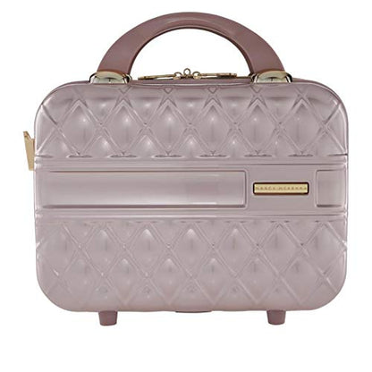Marcy McKenna 2-in-1 Essentials Beauty Case - Rose Gold, 12L x 6.5W x 9.25H