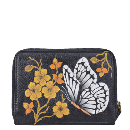 Anna by Anuschka Women's Hand-Painted Genuine Leather Organizer Wallet