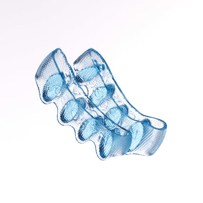 NABOSO Splay - Gel Toe Stretcher, Separator and Straightener for Correction of Bunions, Hammer Toes and Restore Natural Foot Shape