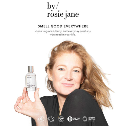 By Rosie Jane Eau De Parfum Travel Spray - Clean Perfume for Women - Essential Oil Mist with Notes of Nude Musk & Sweet Rose - Women's Fragrances