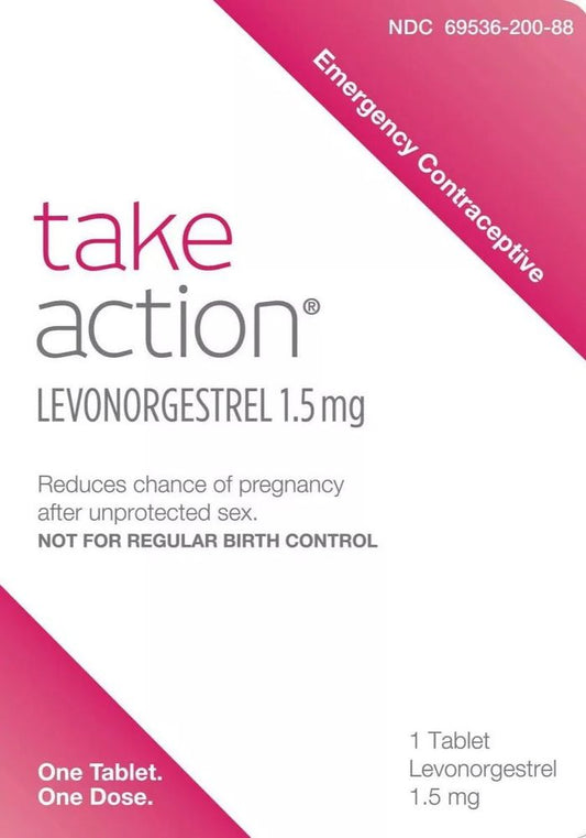 Take Action Emergency Contraceptive , Levonorgestrel 1.5mg