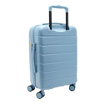Samantha Brown Frontload 22" Hardside Carry-On with Antitheft Lock - Egret