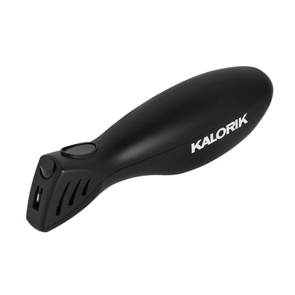 Kalorik Cordless Electric Knife with Fish Fillet Blade, Black