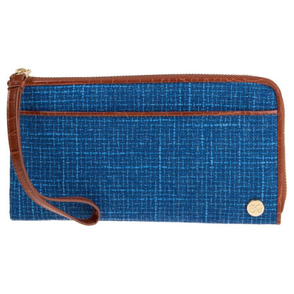 Samantha Brown To-Go RFID Tweed Travel Wallet