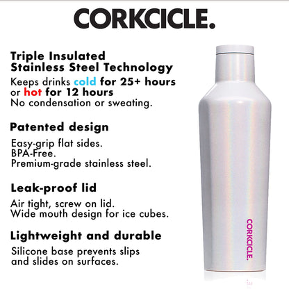 Corkcicle Canteen | Triple Insulated Stainless Steel Water Bottle | Reusable | Leakproof…