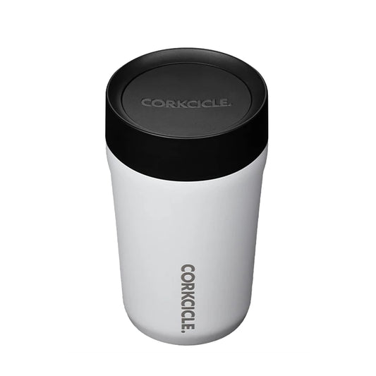 Corkcicle Commuter Cup Insulated Stainless Steel Spill Proof Travel Coffee Mug Keeps Beverages Cold for 9 Hours and Hot for 3 Hours