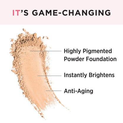 IT Cosmetics Celebration Foundation Illumination - Full-Coverage, Anti-Aging Powder Foundation - Blurs Pores, Wrinkles & Imperfections - 0.3 oz