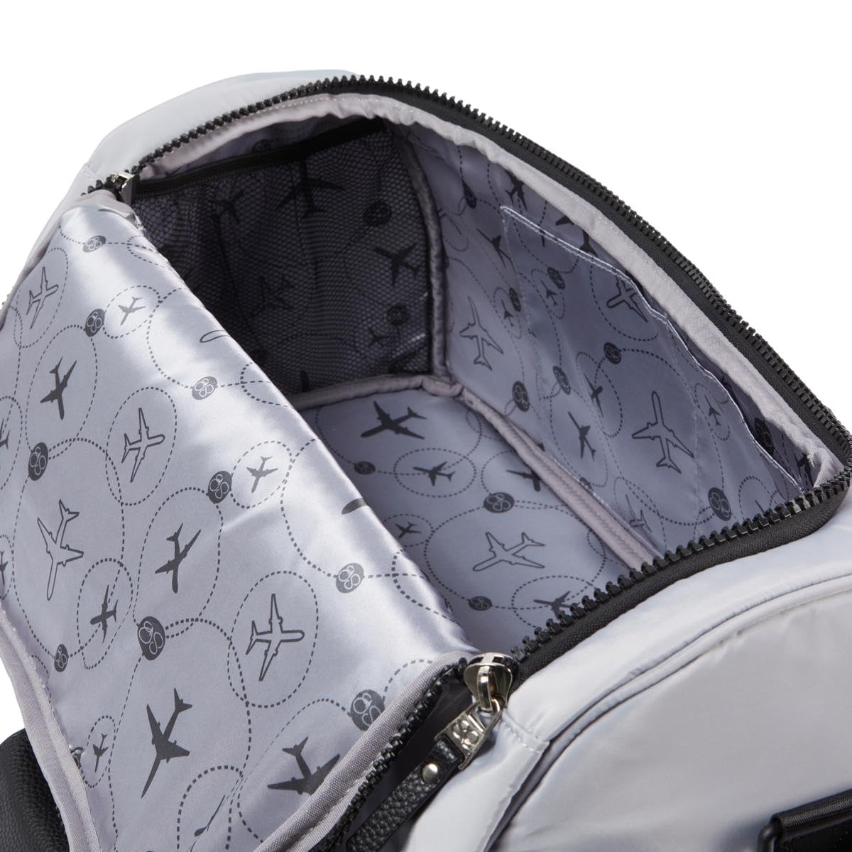 Samantha Brown To-Go Polyester Coated Bottom Weekender - Black