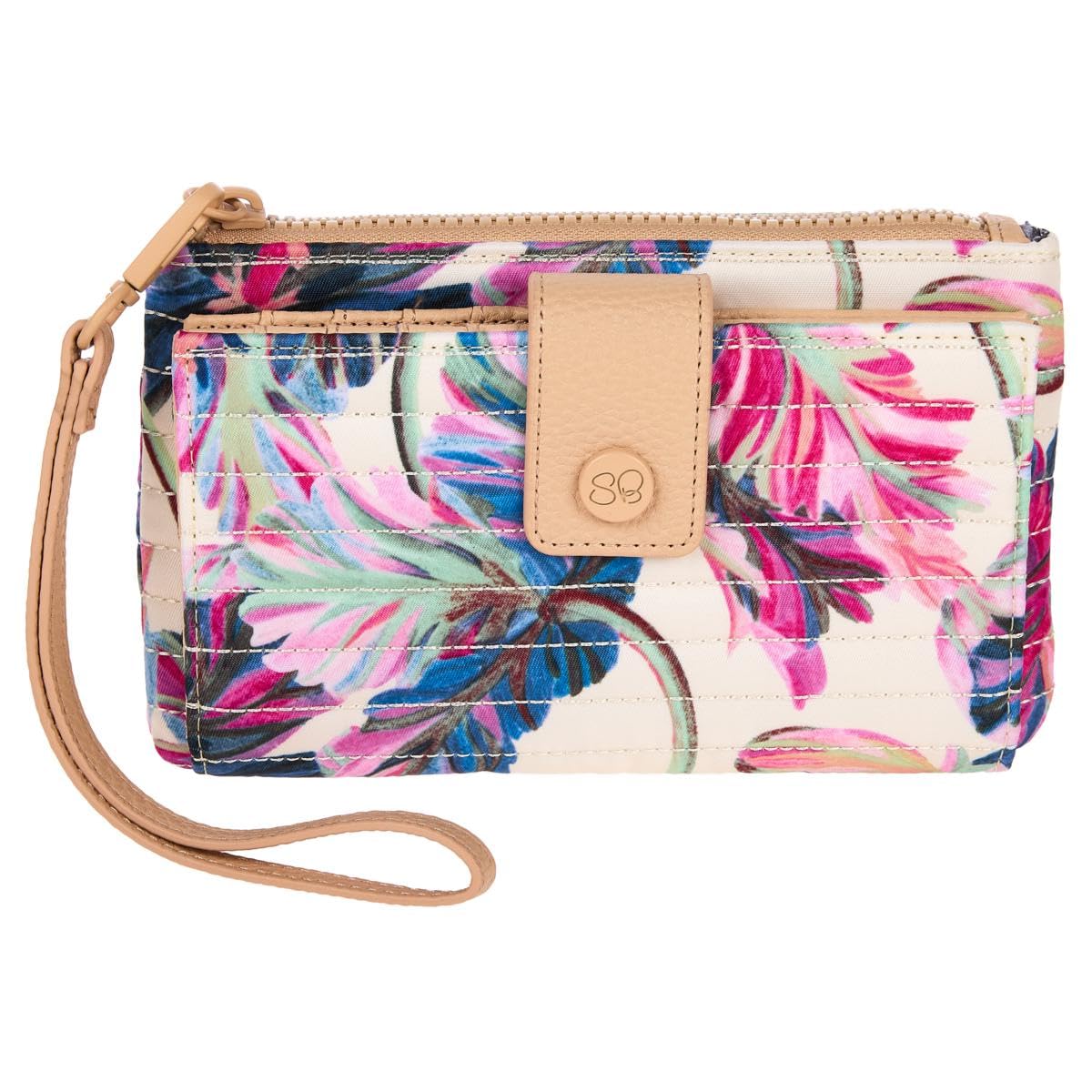 Samantha Brown To-Go RFID Quilted Travel Wallet