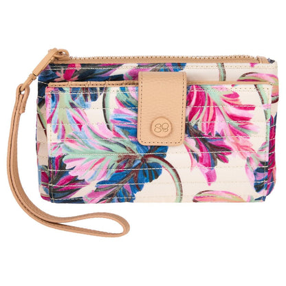 Samantha Brown To-Go RFID Quilted Travel Wallet