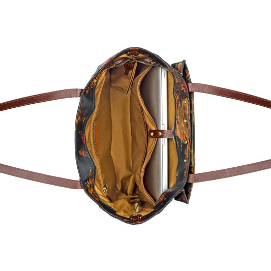 Patricia Nash Silvi Travel Tote, Peruvian Painting