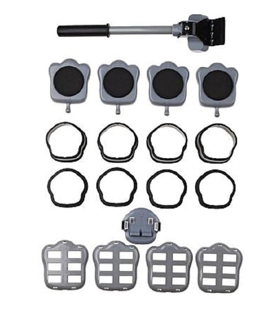 Mega Movers 18-Piece Furniture Moving Set - Brown