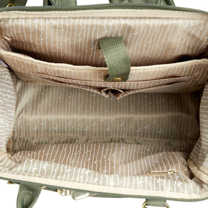 Samantha Brown Travel Backpack (Olive Green)