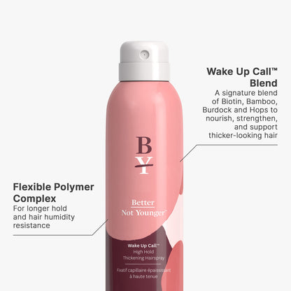 Better Not Younger Hair Spray Parent