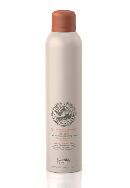 Tweak-d By Nature Restore Hair Treatment Finishing Spray For Dry Damaged Hair 8 oz.