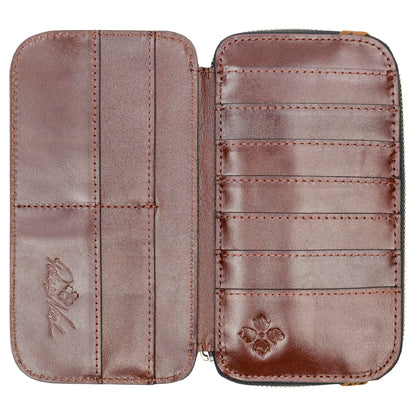 Patricia Nash ORIA Zip Around Wallet - Kent Countryside -