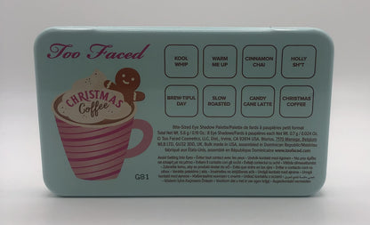 Christmas Coffee Bite Sized Eye Shadow Palette