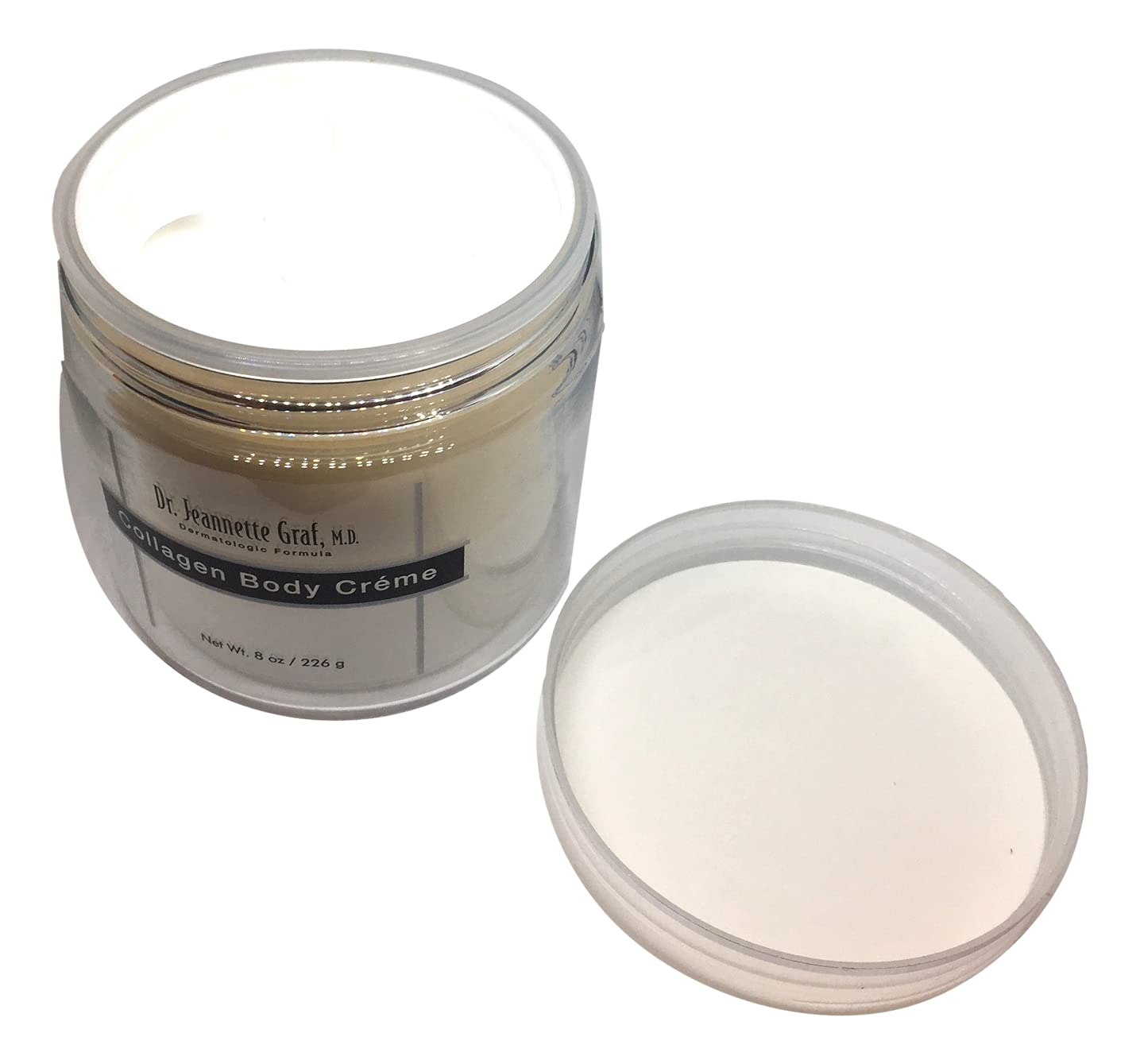 DR. JEANNETTE GRAF, M.D. Silky Smooth Hydrolyzed COLLAGEN Body Creme Proprietary Formula