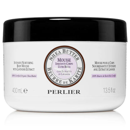 PERLIER SHEA BUTTER BODY MOUSSE